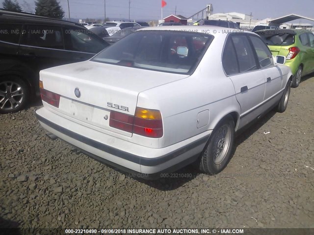 WBAHD2314KBF61073 - 1989 BMW 535 I AUTOMATIC WHITE photo 4