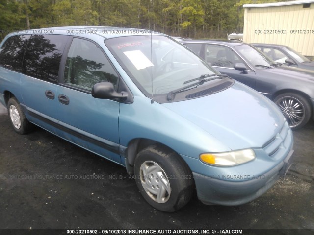 2B4GP4432WR822526 - 1998 DODGE GRAND CARAVAN SE TEAL photo 1