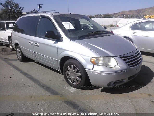 2A4GP64L66R751646 - 2006 CHRYSLER TOWN & COUNTRY LIMITED SILVER photo 1