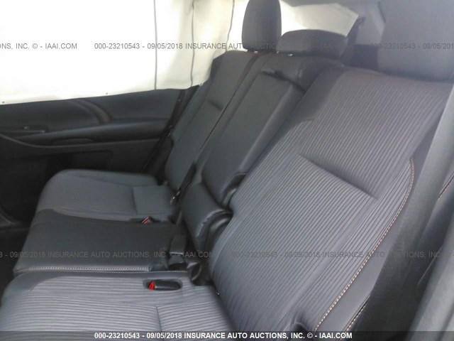 5TDZZRFH5JS265249 - 2018 TOYOTA HIGHLANDER LE/LE PLUS BLACK photo 8