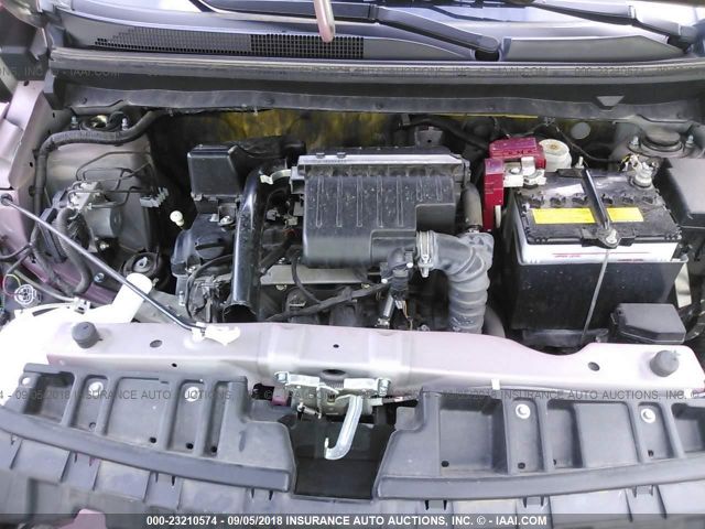 ML32F3FJ4HHF05955 - 2017 MITSUBISHI MIRAGE G4 ES Rojo foto 10