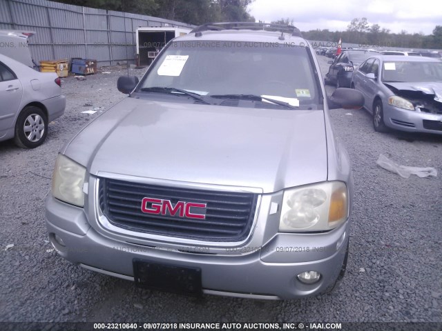 1GKET16S556112457 - 2005 GMC ENVOY XL SILVER photo 6