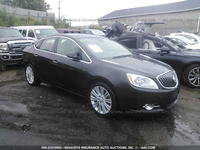 1G4PR5SK4D4184577 - 2013 BUICK VERANO CONVENIENCE Dark Brown photo 1