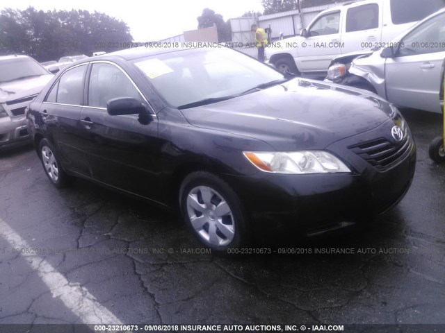 4T1BE46KX7U587056 - 2007 TOYOTA CAMRY NEW GENERAT CE/LE/XLE/SE BLACK photo 1