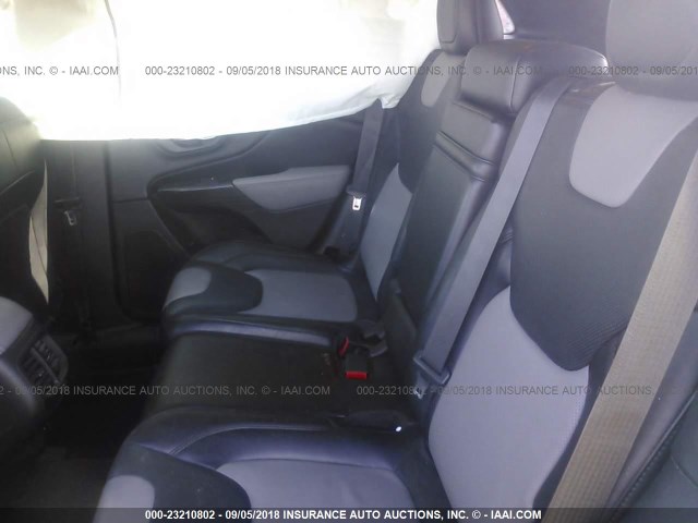 1C4PJLDB0EW283710 - 2014 JEEP CHEROKEE LIMITED GRAY photo 8