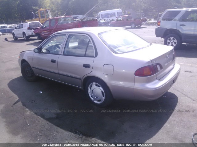 2T1BR12E6XC144861 - 1999 TOYOTA COROLLA VE/CE/LE 米色 照片 3
