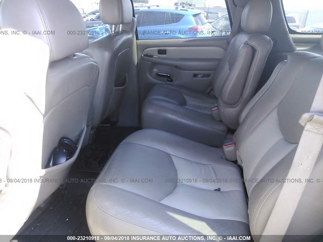 1GKEK63UX6J113480 - 2006 GMC YUKON DENALI BLACK photo 8