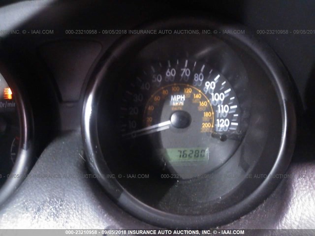 KL1TD66667B771617 - 2007 CHEVROLET AVEO LS SILVER photo 7