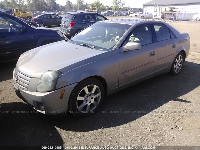 1G6DP577560108770 - 2006 CADILLAC CTS HI FEATURE V6 TAN photo 2