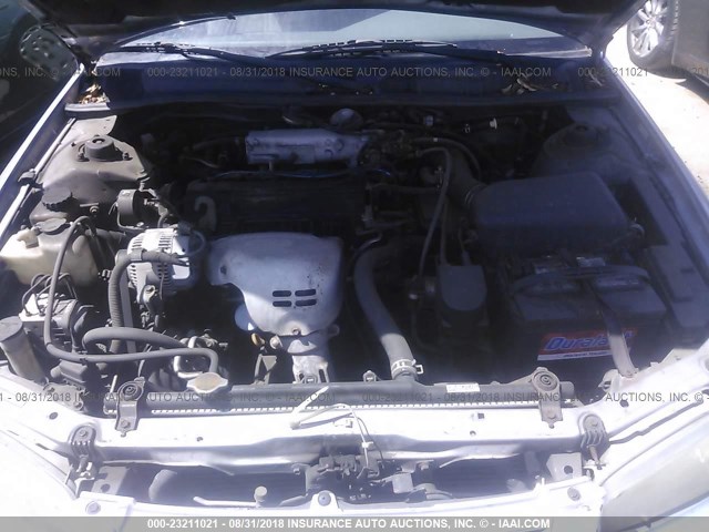 4T1BG22K6VU151421 - 1997 TOYOTA CAMRY CE/LE/XLE 浅蓝色 照片 10