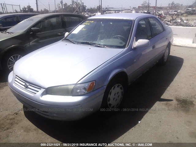 4T1BG22K6VU151421 - 1997 TOYOTA CAMRY CE/LE/XLE 浅蓝色 照片 2