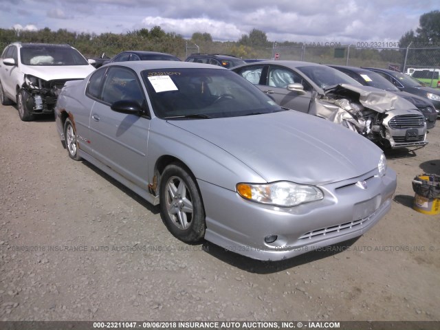 2G1WX15K839262020 - 2003 CHEVROLET MONTE CARLO SS ვერცხლისფერი ფოტო 1