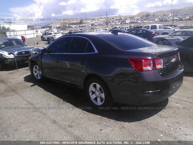 1G11C5SL9FF153541 - 2015 CHEVROLET MALIBU 1LT PURPLE photo 3