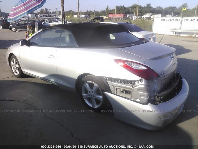 4T1FA38P88U159584 - 2008 TOYOTA CAMRY SOLARA SE/SLE/SPORT SILVER photo 3