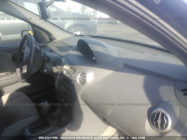 1G8AL55F17Z181664 - 2007 SATURN ION LEVEL 3 BLACK photo 5