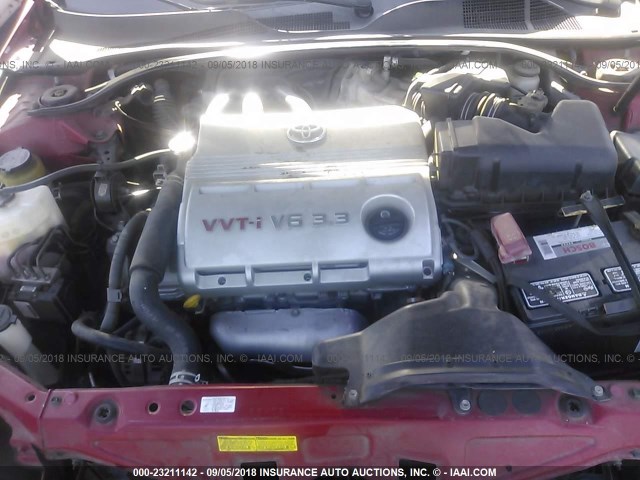 4T1CA38P94U022716 - 2004 TOYOTA CAMRY SOLARA SE/SLE Qırmızı foto 10