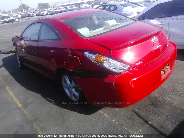 4T1CA38P94U022716 - 2004 TOYOTA CAMRY SOLARA SE/SLE Qırmızı foto 3