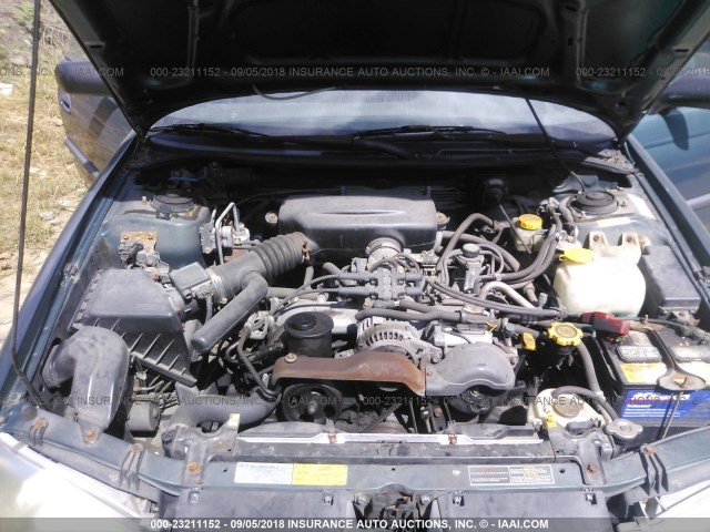 4S3BK4351W7304360 - 1998 SUBARU LEGACY L 青色 照片 10