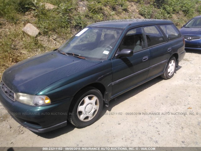 4S3BK4351W7304360 - 1998 SUBARU LEGACY L 青色 照片 2