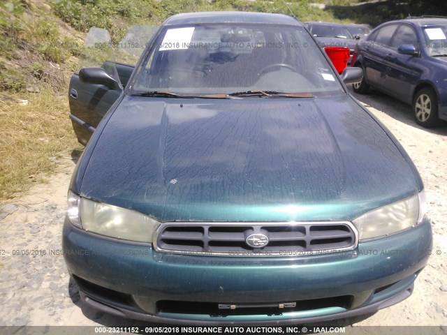 4S3BK4351W7304360 - 1998 SUBARU LEGACY L 青色 照片 6