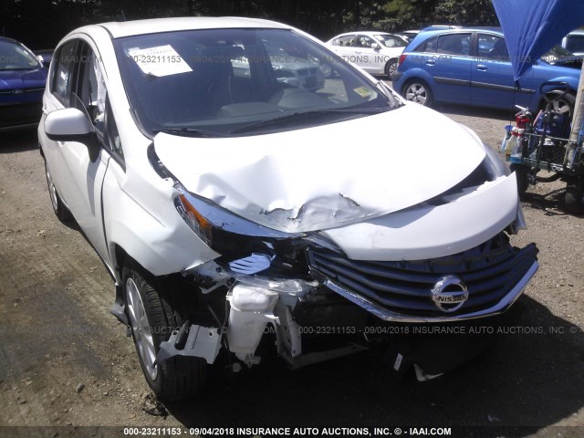 3N1CE2CPXEL424768 - 2014 NISSAN VERSA NOTE S/S PLUS/SV/SL WHITE photo 6