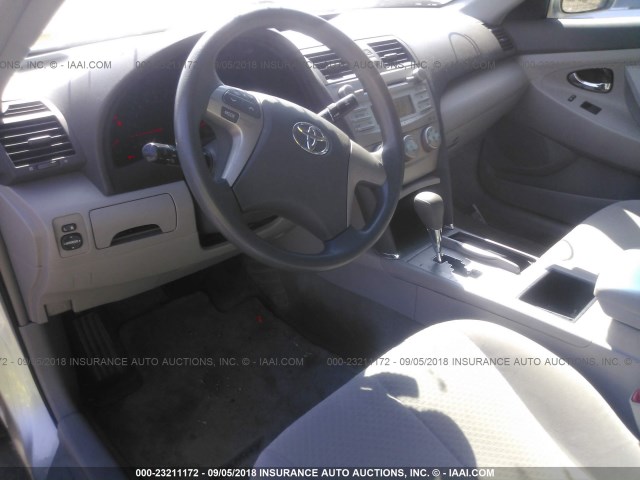 4T1BE46K58U205114 - 2008 TOYOTA CAMRY CE/LE/XLE/SE GRAY photo 5