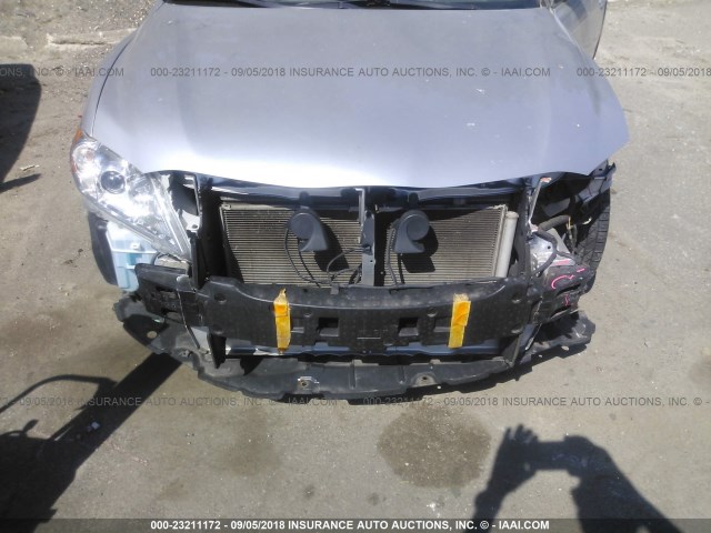 4T1BE46K58U205114 - 2008 TOYOTA CAMRY CE/LE/XLE/SE GRAY photo 6