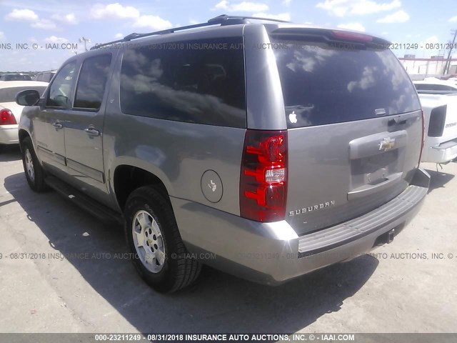 1GNFC26099R275516 - 2009 CHEVROLET SUBURBAN C1500 LT GRAY photo 3