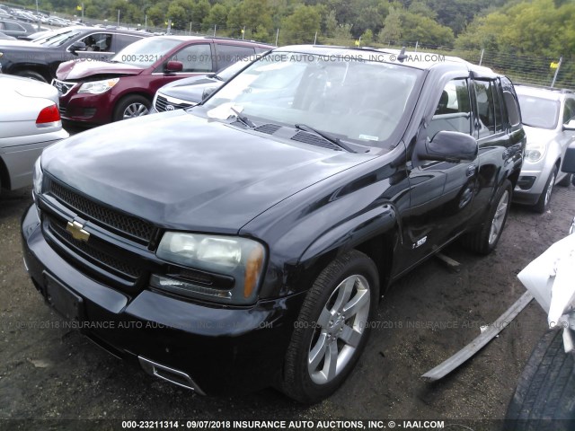 1GNET13H782204497 - 2008 CHEVROLET TRAILBLAZER SS BLACK photo 2