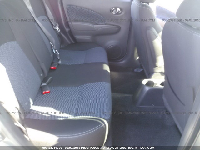 3N1CE2CPXHL358565 - 2017 NISSAN VERSA NOTE S/S PLUS/SV/SL/SR GRAY photo 8