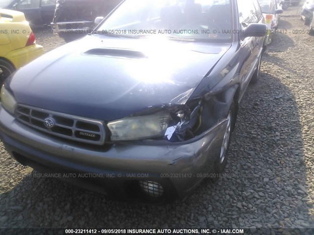 4S3BG6852X7645676 - 1999 SUBARU LEGACY OUTBACK/SSV/LIMITED/30TH BLUE photo 6