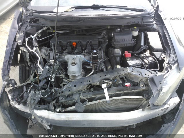 19XFB2F92DE022908 - 2013 HONDA CIVIC EXL BLACK photo 10