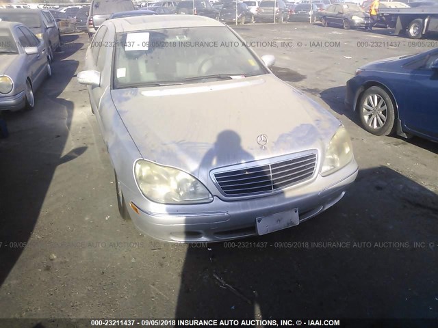 WDBNG70JXYA131282 - 2000 MERCEDES-BENZ S 430 SILVER photo 6