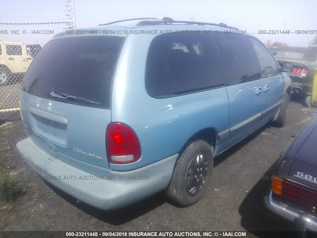 2B4GP44R7XR228214 - 1999 DODGE GRAND CARAVAN SE/SPORT BLUE photo 4