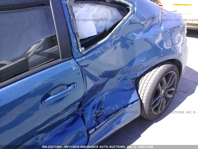 JTKJF5C71GJ023535 - 2016 TOYOTA SCION TC 蓝色 照片 6