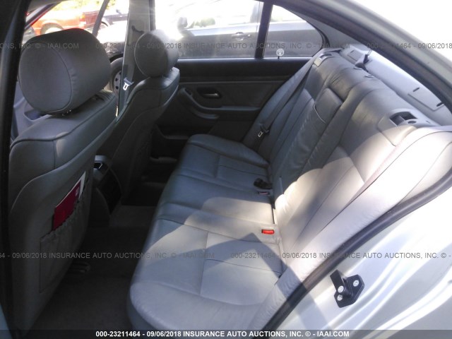 WBADN6336XGM61049 - 1999 BMW 540 I AUTOMATIC SILVER photo 8