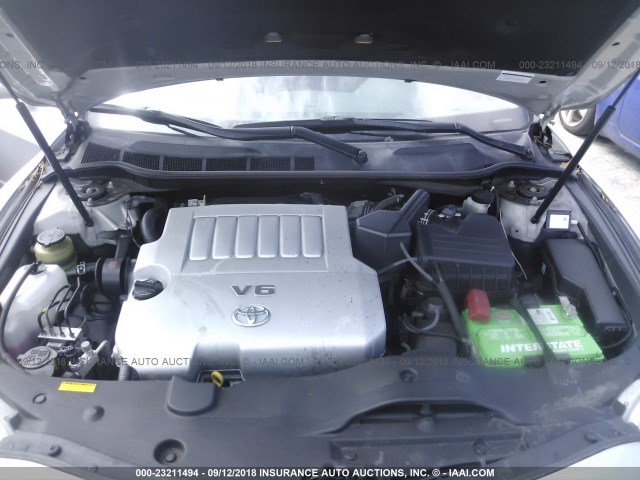 JTNBK46K983032793 - 2008 TOYOTA CAMRY LE/XLE/SE Gümüş foto 10