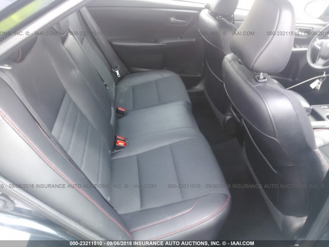 4T1BF1FK2HU379671 - 2017 TOYOTA CAMRY LE/XLE/SE/XSE Dark Blue photo 8