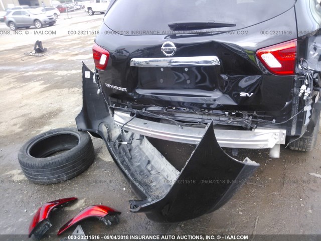 5N1DR2MN4JC636120 - 2018 NISSAN PATHFINDER S/SV/SL/PLATINUM BLACK photo 6