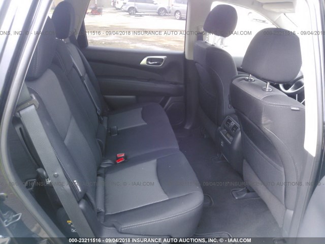 5N1DR2MN4JC636120 - 2018 NISSAN PATHFINDER S/SV/SL/PLATINUM BLACK photo 8
