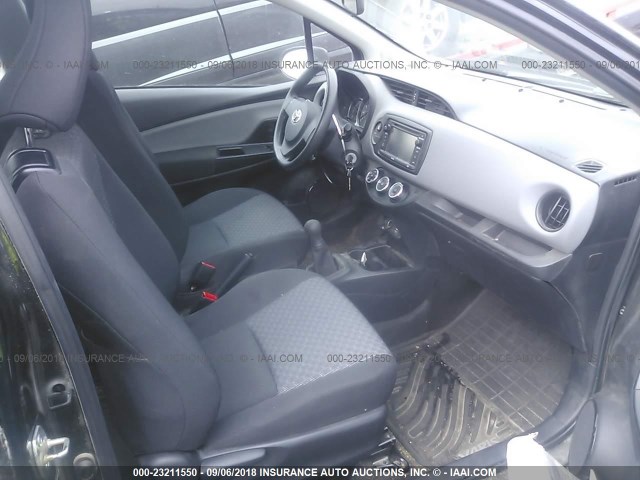 VNKJTUD38GA057100 - 2016 TOYOTA YARIS L/LE BLACK photo 5