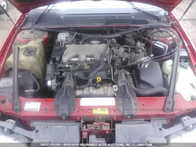1G3WH52MXTF359535 - 1996 OLDSMOBILE CUTLASS SUPREME SL 红色 照片 10