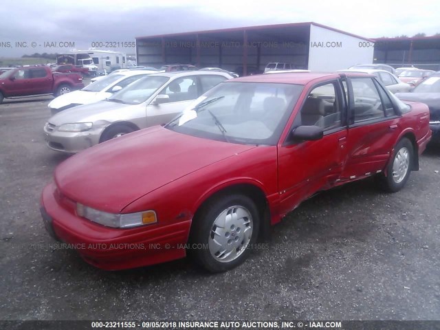 1G3WH52MXTF359535 - 1996 OLDSMOBILE CUTLASS SUPREME SL 红色 照片 2