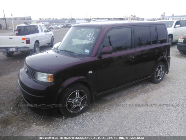 JTLKT324650178413 - 2005 TOYOTA SCION XB Lila Foto 2