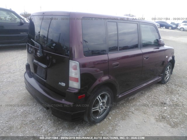 JTLKT324650178413 - 2005 TOYOTA SCION XB Lila Foto 4