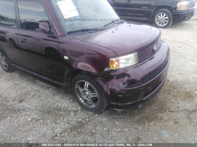 JTLKT324650178413 - 2005 TOYOTA SCION XB Lila Foto 6