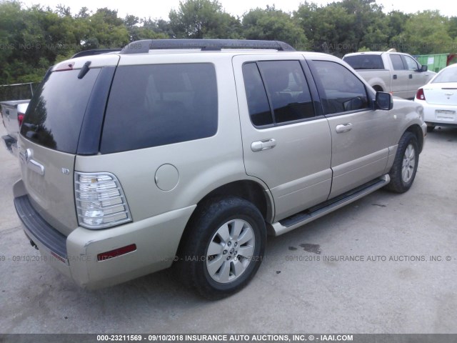 4M2EU47E46UJ09107 - 2006 MERCURY MOUNTAINEER LUXURY TAN photo 4