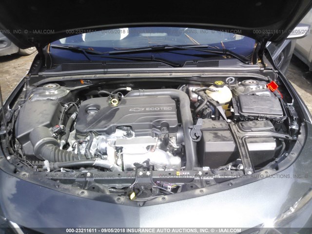 1G1ZB5ST1JF105515 - 2018 CHEVROLET MALIBU LS 灰色 照片 10