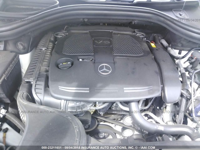 4JGDA5HB0DA173417 - 2013 MERCEDES-BENZ ML 350 4MATIC WHITE photo 10