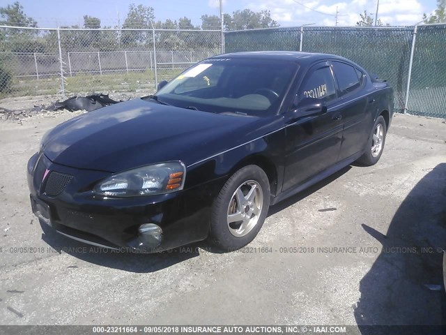 2G2WS522741372630 - 2004 PONTIAC GRAND PRIX GT2 შავი ფოტო 2